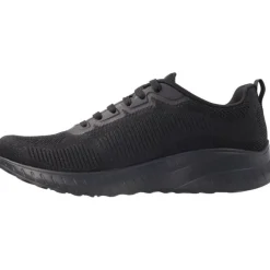 Baskets*Skechers BOBS Squad Chaos Sparkle Divi Black
